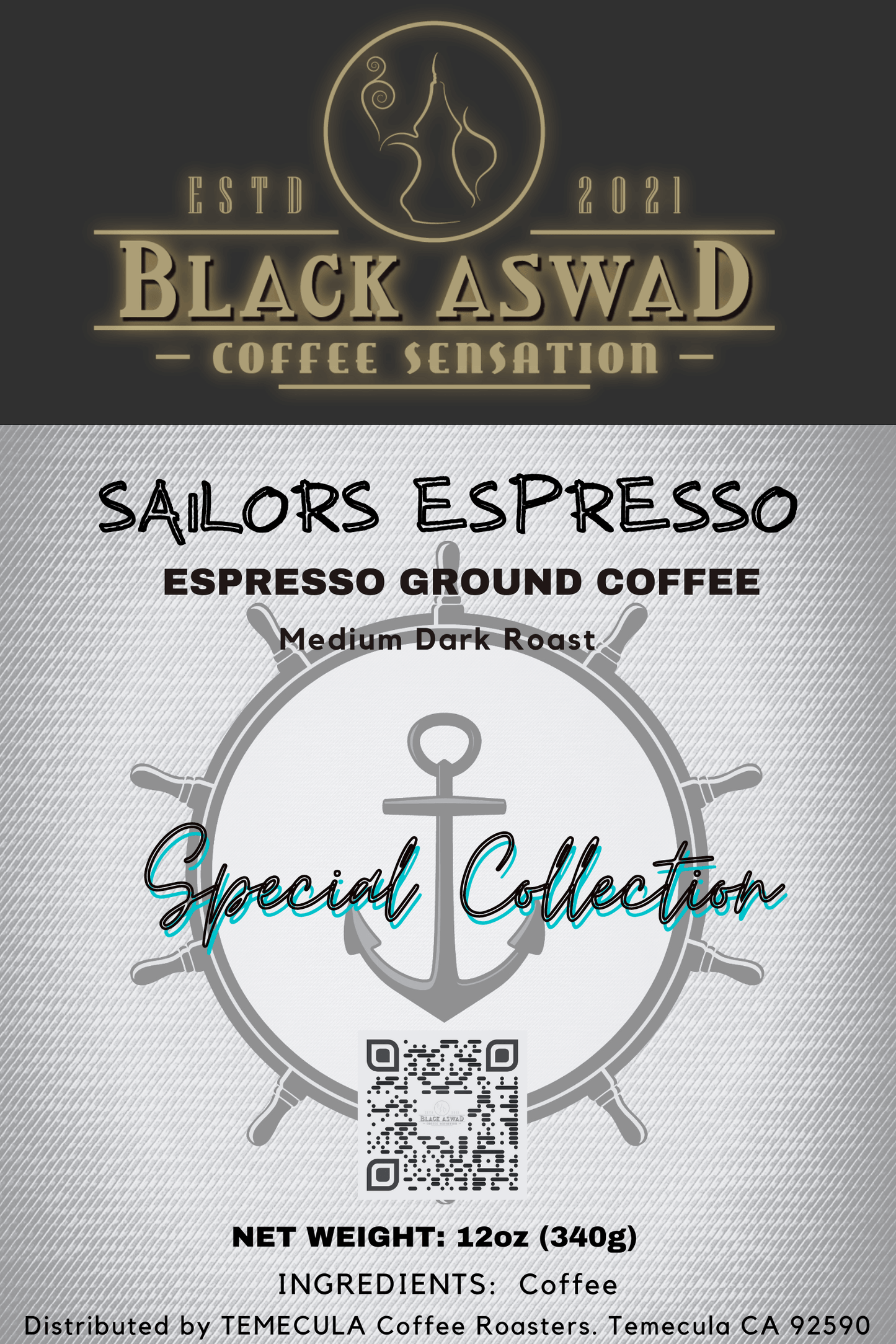 Sailors Espresso - Black Aswad