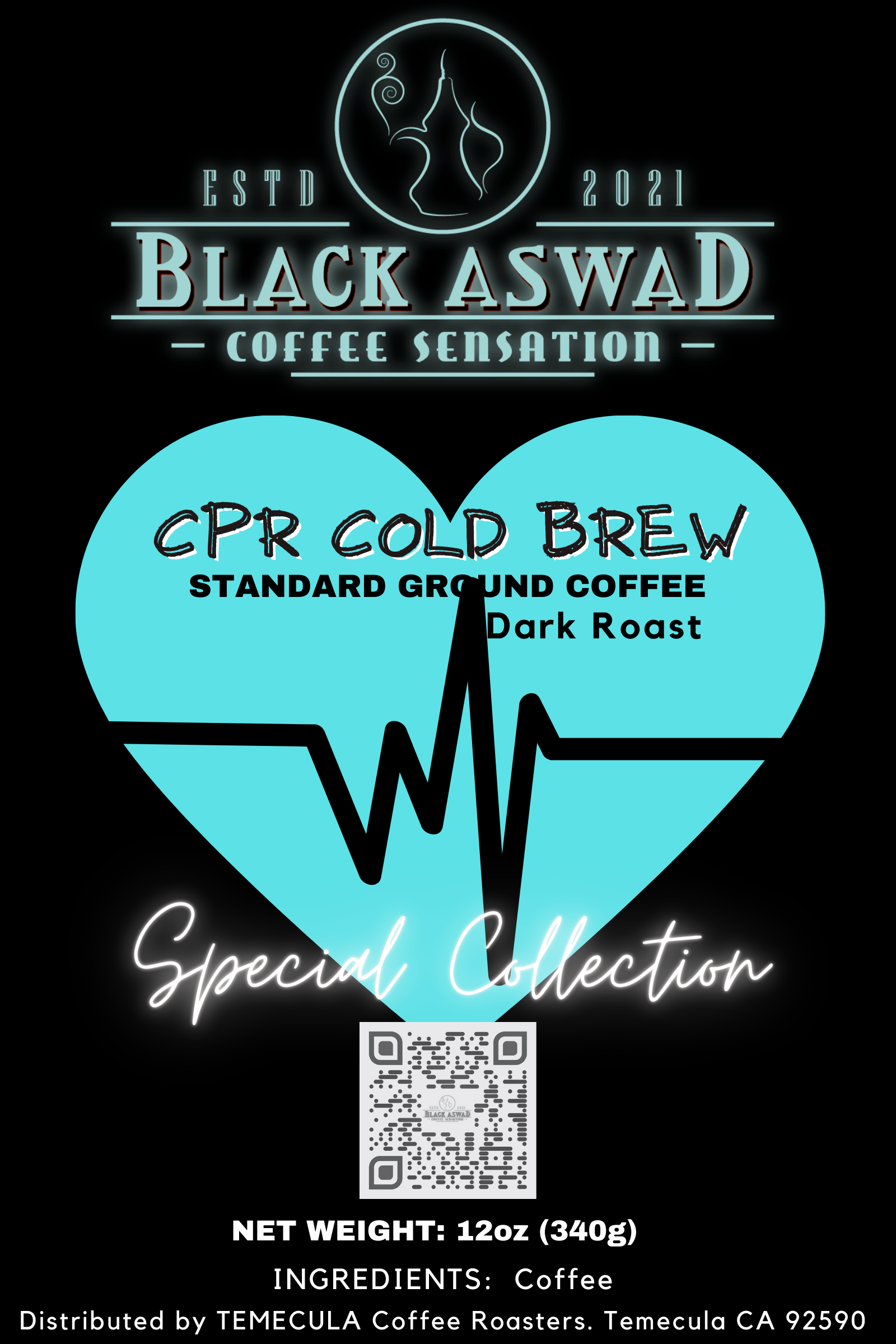 CPR Cold Brew - Black Aswad